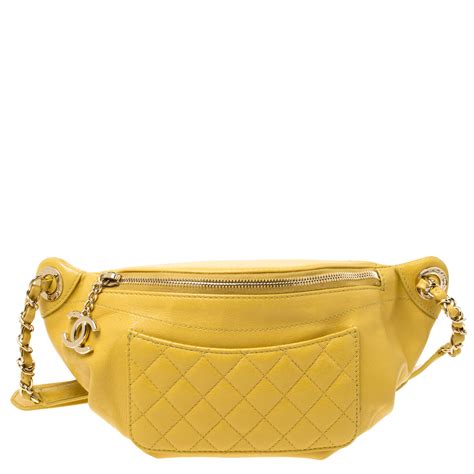 chanel quilted fanny pack|Chanel fanny pack for women.